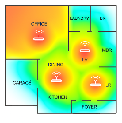 Ng Khai assisted in desigining the WiFi layout for optimal